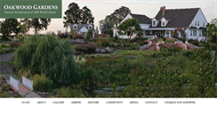 Desktop Screenshot of oakwood-gardens.com